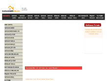Tablet Screenshot of karademiremlak.com